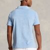 AZURE Herren Ralph Lauren Custom Slim Fit Terry Poloshirts AZURE Herren Ralph Lauren Custom Slim Fit Terry Poloshirts