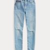 AZURE Ralph Lauren Callen High-Rise Slim Jeans für Damen AZURE Ralph Lauren Callen High-Rise Slim Jeans für Damen