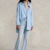 AZURE Ralph Lauren Sharona Crop Flare Jeans für Damen AZURE Ralph Lauren Sharona Crop Flare Jeans für Damen