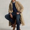 Beige Herren Ralph Lauren gewebte Baumwoll-Wandermäntel Beige Herren Ralph Lauren gewebte Baumwoll-Wandermäntel