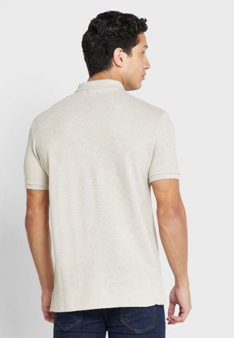 Beige Ralph Lauren Essential Poloshirts für Herren