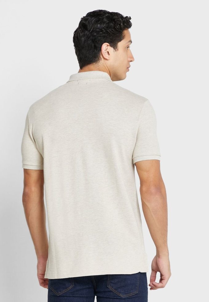 Beige Ralph Lauren Essential Poloshirts für Herren Beige Ralph Lauren Essential Poloshirts für Herren