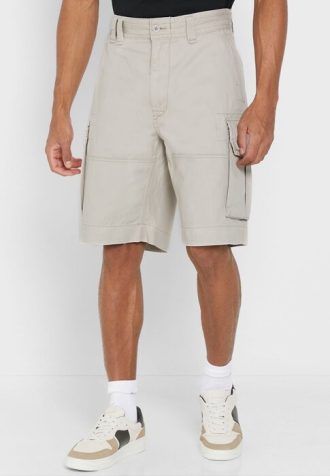 Beige Ralph Lauren Essential Shorts für Herren