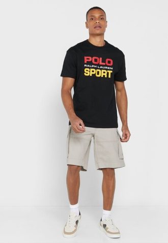 Beige Ralph Lauren Essential Shorts für Herren