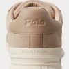 Beige Ralph Lauren Heritage Court II Wildleder-Sneaker für Herren Beige Ralph Lauren Heritage Court II Wildleder-Sneaker für Herren