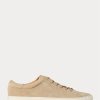 Beige Ralph Lauren Jermain Wildleder-Sneaker für Herren Beige Ralph Lauren Jermain Wildleder-Sneaker für Herren