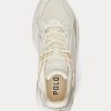 Beige Ralph Lauren Logo Tech Sneakers für Damen Beige Ralph Lauren Logo Tech Sneakers für Damen