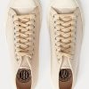 Beige Ralph Lauren Mayport Canvas-Sneakers für Damen Beige Ralph Lauren Mayport Canvas-Sneakers für Damen