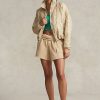 Beige Ralph Lauren Ripstop Packable Jacken für Damen