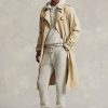 Beige Ralph Lauren Trenchcoats aus Stretch-Baumwolle für Herren Beige Ralph Lauren Trenchcoats aus Stretch-Baumwolle für Herren