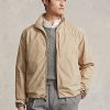 Beige Ralph Lauren wasserabweisende, verstaubare Jacken für Herren Beige Ralph Lauren wasserabweisende, verstaubare Jacken für Herren