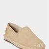 Beigefarbene Ralph Lauren Cevio Wildleder-Espadrille für Herren Beigefarbene Ralph Lauren Cevio Wildleder-Espadrille für Herren