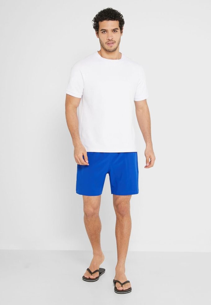 Blaue Badeshorts mit Kordelzug für Herren von Ralph Lauren Blaue Badeshorts mit Kordelzug für Herren von Ralph Lauren