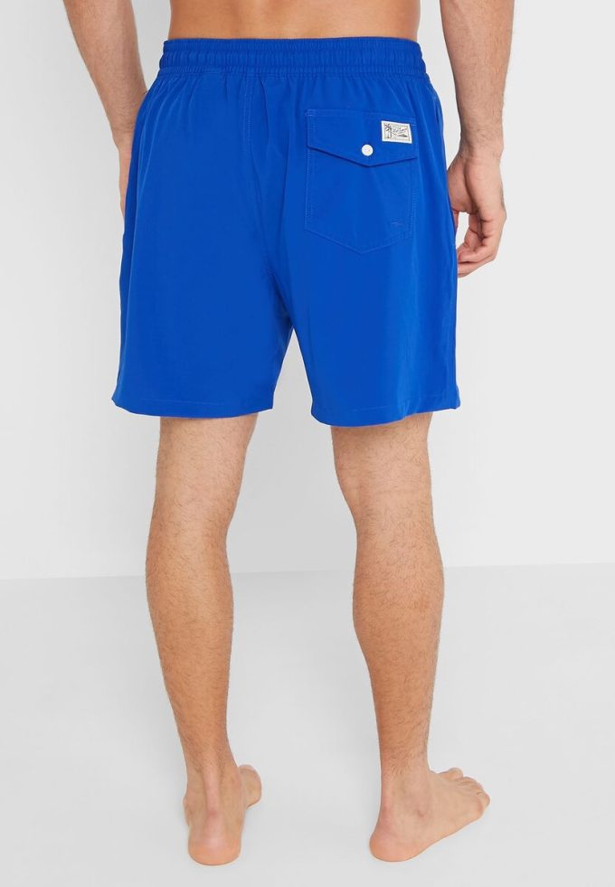 Blaue Badeshorts mit Kordelzug für Herren von Ralph Lauren Blaue Badeshorts mit Kordelzug für Herren von Ralph Lauren