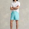 Blaue Badeshorts „Traveller“ von Ralph Lauren für Herren