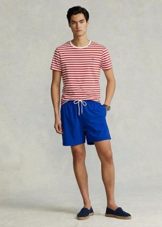 Blaue Badeshorts „Traveller“ von Ralph Lauren für Herren