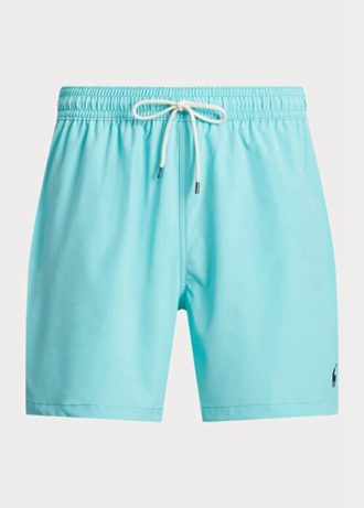 Blaue Badeshorts „Traveller“ von Ralph Lauren für Herren