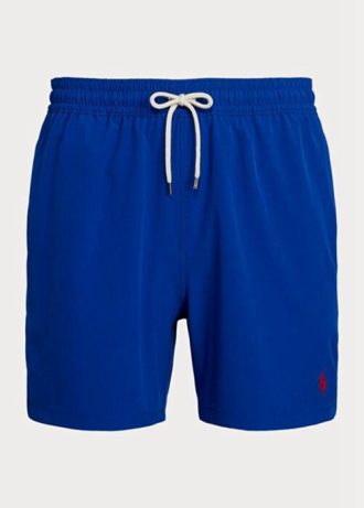 Blaue Badeshorts „Traveller“ von Ralph Lauren für Herren