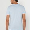 Blaue bedruckte T-Shirts mit Rundhalsausschnitt von Ralph Lauren für Herren