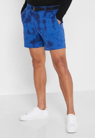 Blaue Cargo-Shorts mit Batikmuster für Herren von Ralph Lauren