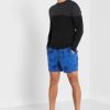 Blaue Cargo-Shorts mit Batikmuster für Herren von Ralph Lauren