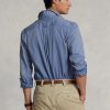 Blaue Chino-Arbeitshemden im Classic Fit von Ralph Lauren für Herren Blaue Chino-Arbeitshemden im Classic Fit von Ralph Lauren für Herren