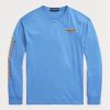 Blaue Herren Ralph Lauren Classic Fit Polo Sport Jersey T-Shirts Blaue Herren Ralph Lauren Classic Fit Polo Sport Jersey T-Shirts