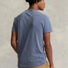 Blaue Herren Ralph Lauren Custom Slim Fit Polo Country T-Shirts