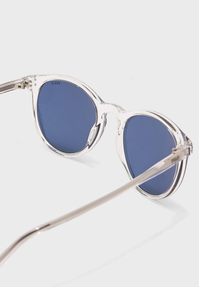 Blaue Herren-Sonnenbrille „Ralph Lauren 0Ph4110 Wayfarers“