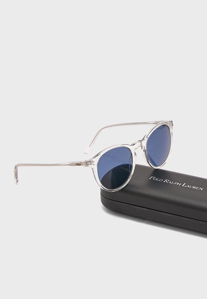 Blaue Herren-Sonnenbrille „Ralph Lauren 0Ph4110 Wayfarers“