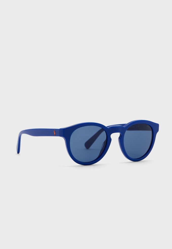 Blaue Herren-Sonnenbrille „Ralph Lauren 0Ph4184 Wayfarers“