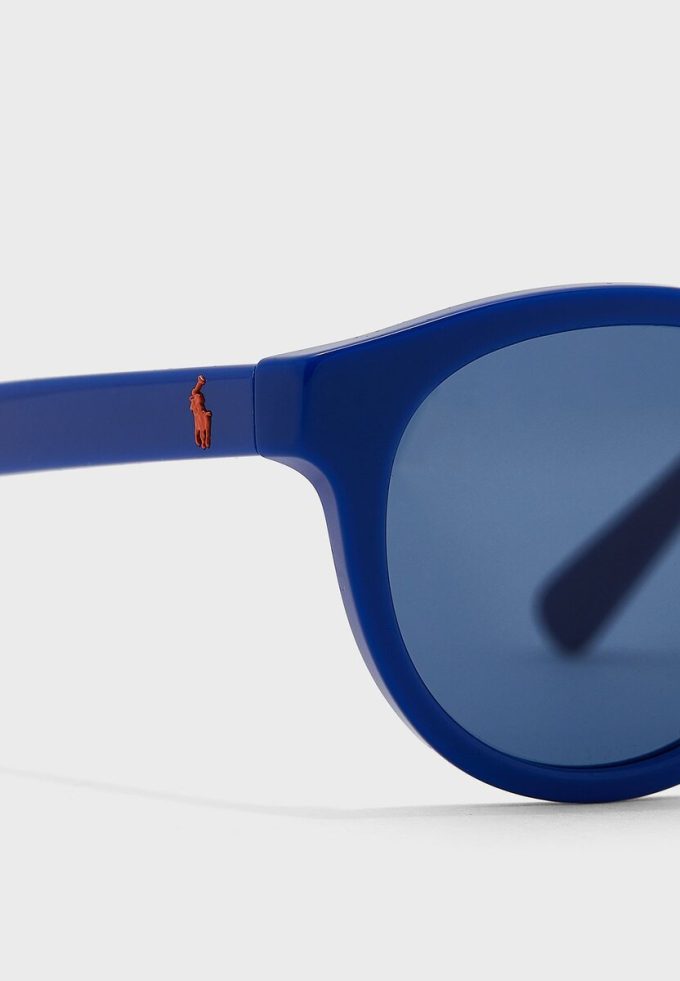 Blaue Herren-Sonnenbrille „Ralph Lauren 0Ph4184 Wayfarers“