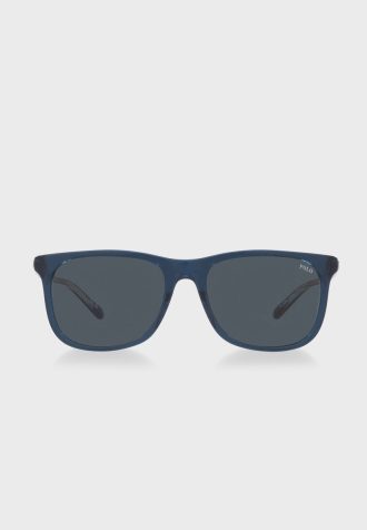 Blaue Herren-Wayfarer-Sonnenbrille Ralph Lauren 0Ph4186U