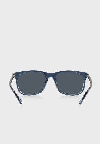 Blaue Herren-Wayfarer-Sonnenbrille Ralph Lauren 0Ph4186U