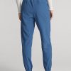 Blaue Jogginghose aus Vier-Wege-Stretch von Ralph Lauren für Damen Blaue Jogginghose aus Vier-Wege-Stretch von Ralph Lauren für Damen