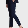 Blaue maßgeschneiderte Hosen von Ralph Lauren für Damen Blaue maßgeschneiderte Hosen von Ralph Lauren für Damen