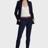 Blaue maßgeschneiderte Hosen von Ralph Lauren für Damen Blaue maßgeschneiderte Hosen von Ralph Lauren für Damen