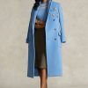 Blaue Polomäntel aus der Spelman-Kollektion von Ralph Lauren für Damen Blaue Polomäntel aus der Spelman-Kollektion von Ralph Lauren für Damen