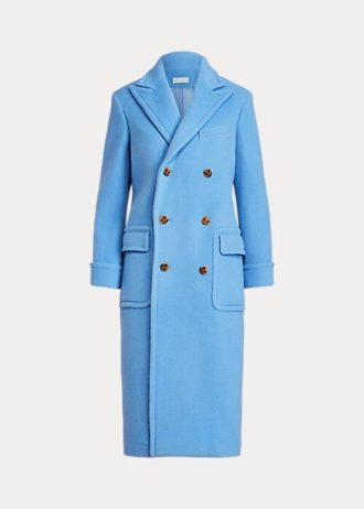 Blaue Polomäntel aus der Spelman-Kollektion von Ralph Lauren für Damen