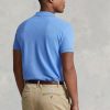 Blaue Poloshirts aus Mesh im Slim Fit von Ralph Lauren für Herren Blaue Poloshirts aus Mesh im Slim Fit von Ralph Lauren für Herren