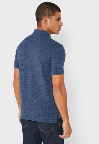 Blaue Poloshirts aus Mesh von Ralph Lauren für Herren