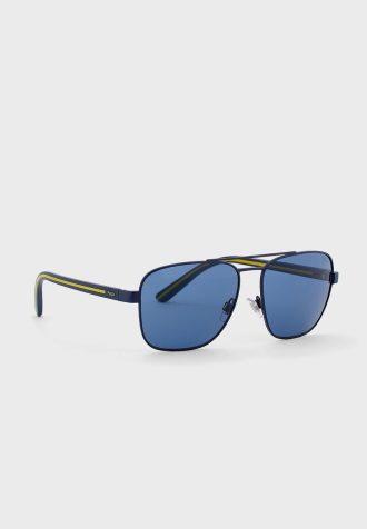 Blaue Ralph Lauren 0Ph3138 Pilotensonnenbrille für Herren