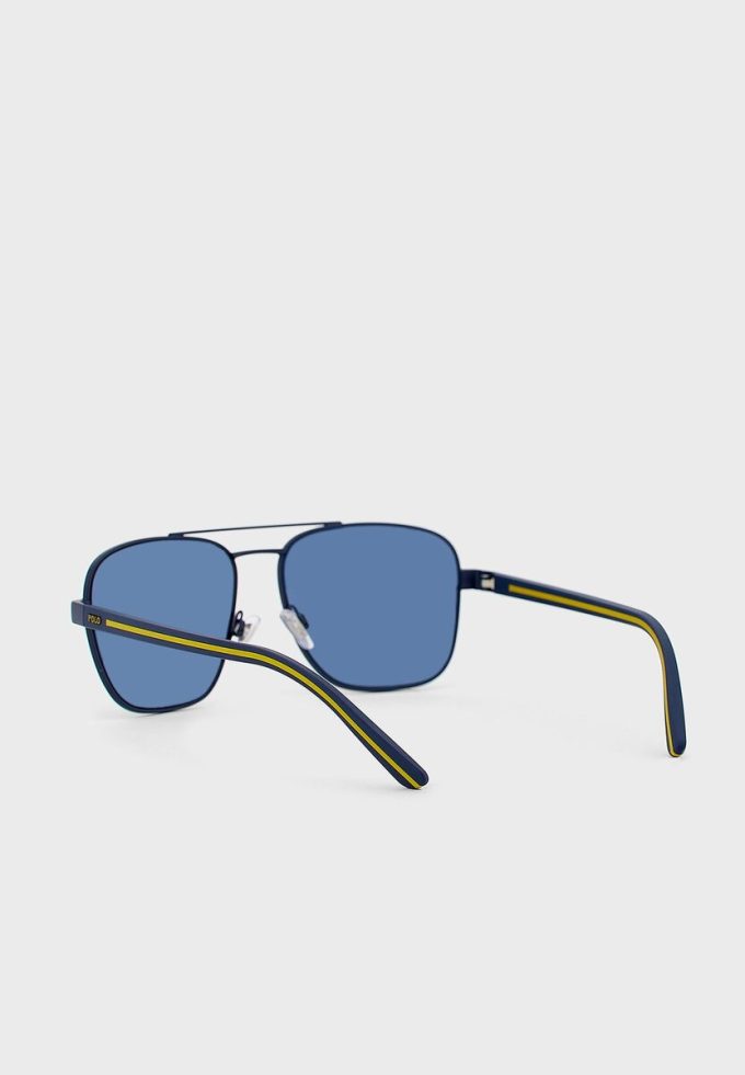 Blaue Ralph Lauren 0Ph3138 Pilotensonnenbrille für Herren