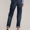 Blaue Ralph Lauren 320 Boyfriendjeans für Damen