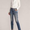 Blaue Ralph Lauren 861 High-Rise Skinny Jeans für Damen Blaue Ralph Lauren 861 High-Rise Skinny Jeans für Damen