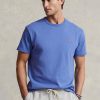 Blaue Ralph Lauren Classic Fit Heavyweight Jersey T-Shirts für Herren Blaue Ralph Lauren Classic Fit Heavyweight Jersey T-Shirts für Herren