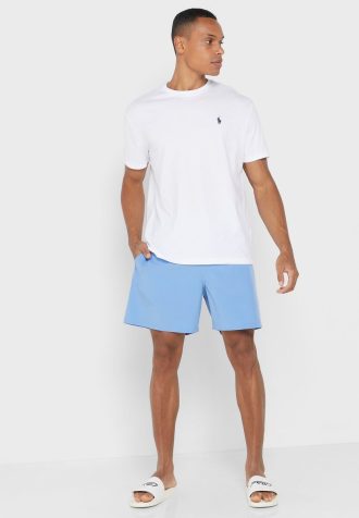 Blaue Ralph Lauren Essential Badeshorts für Herren