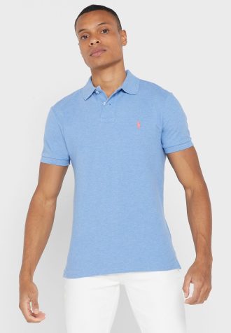 Blaue Ralph Lauren Essential Poloshirts für Herren