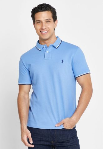 Blaue Ralph Lauren Essential Poloshirts für Herren