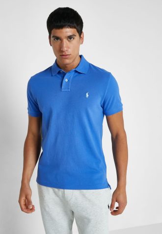 Blaue Ralph Lauren Essential Poloshirts für Herren